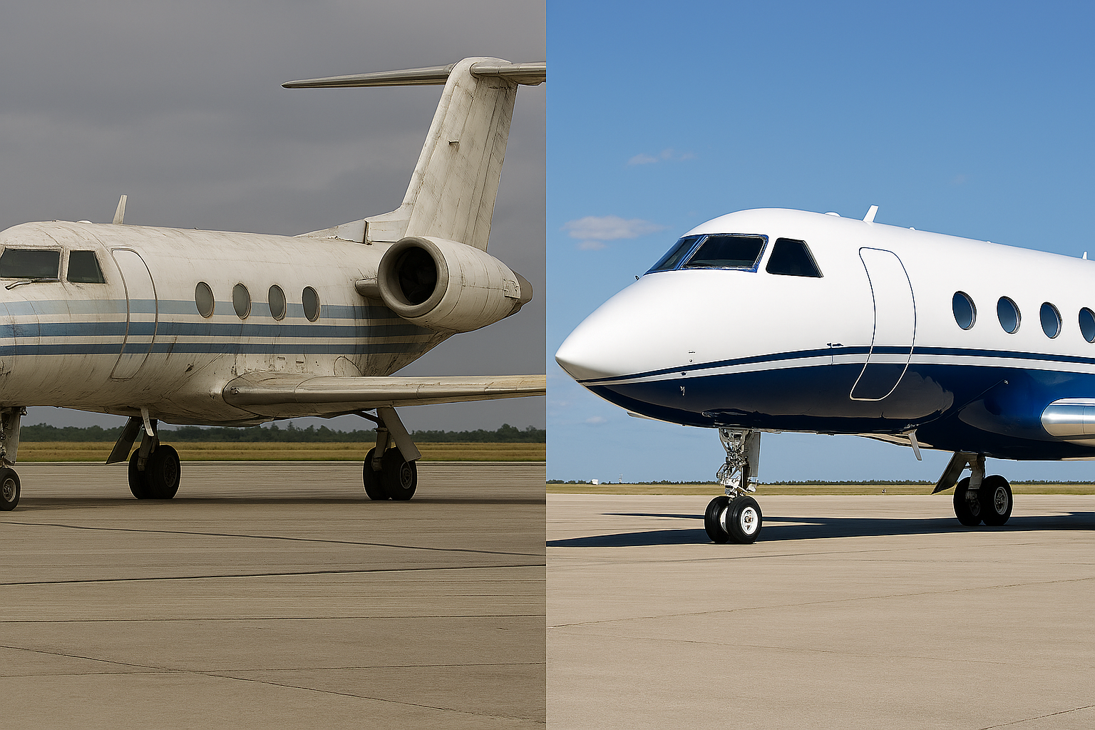 Project 3 — private jet mid-life refresh